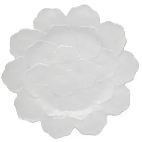 Plato Base Geranio Blanco 33 Cm Bordallo Pinheiro